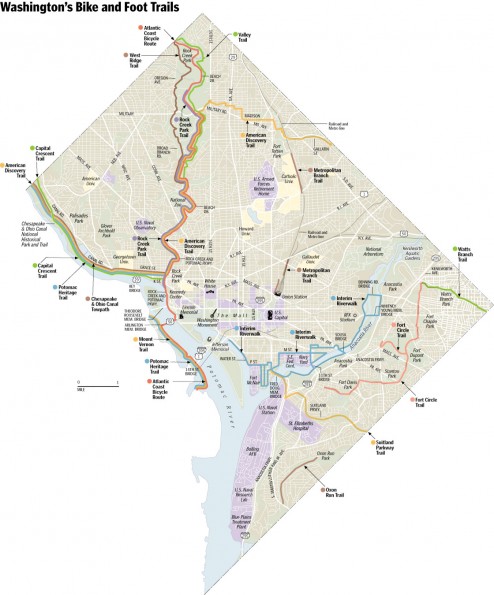 Washington's Bike and Foot Trails