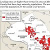 Minority areas paying a higher price