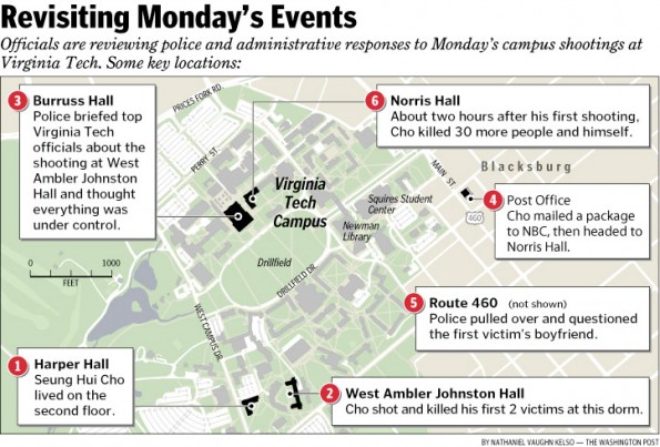Response at Virginia Tech to Cho