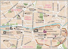 Damascus City Map