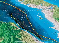 Sea of Maramara Seismic Map
